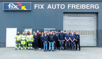 Das Team von Auto Walther & Fix Auto Freiberg.