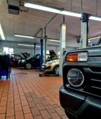 Die Werkstatthalle von Fix Auto Solms